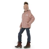 The North Face Reversible Perrito Jacket - Girl's - Pink Clay Confetti Sweater Print