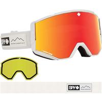 Spy Ace Goggle - Essential White Frame w/ Happy Gray / Green + Happy Yellow Lenses