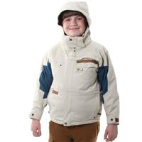 Obermeyer Switch Jacket - Boy's - Almond / Midnight Blue