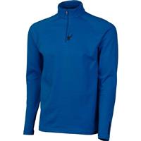 Spyder Logo Cotton/Poly T-Neck - Men's - Alpine / Black