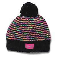 Under Armour Speckle Beanie - Girl's - Black / Afterbrun / White