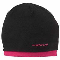 Seirus Jr Fleece Knit Hat - Black / Berry