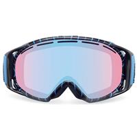 Bolle Gravity Goggle - Black Blue Waves Frame with Modulator Vermillon Blue Lens