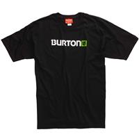 Burton Corp Horizontal Short Sleeved Tee - Men's - Black
