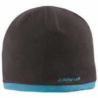 Seirus Jr Fleece Knit Hat - Black / Cyan