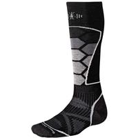 Smartwool PhD Ski Medium Socks - Black / Gray
