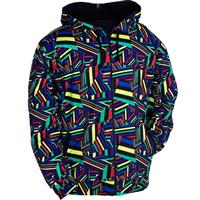 Ride Stripe Reversible Full Zip Hoodie - Men's - Black / Multi Color