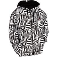 Ride Stripe Reversible Full Zip Hoodie - Men's - Black / Multi Color