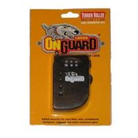 On Guard Terrier Roller - Cable Combination Lock - Black