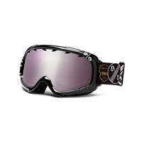 Smith Gambler Goggle - Youth - Black One Percenter Frame with Ignitor Mirror Lens