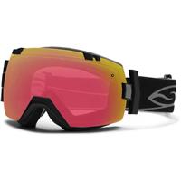 Smith I/OX Goggle - Black Photo Frame with Red Sensor and Green Sol X Lenses