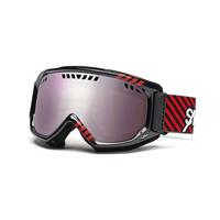 Smith Scope Goggle - Black/Red Commodore Frame with Ignitor Mirror Lens