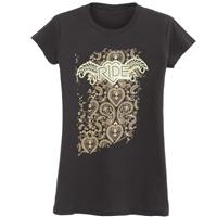 Ride Paisley Heart T-Shirt - Women's - Black