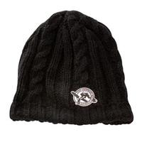 Rome Cable Knit Beanie - Adult - Black