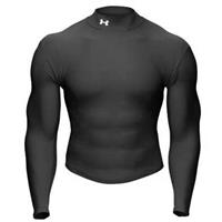 Under Armour Coldgear Longsleeve Mock - Men's - Black