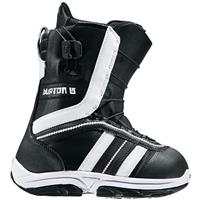Burton Ruler Smalls Snowboard Boots – Boy's - Black / White