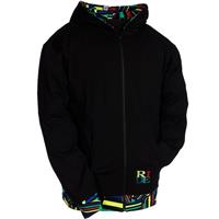 Ride Stripe Reversible Full Zip Hoodie - Men's - Black / White