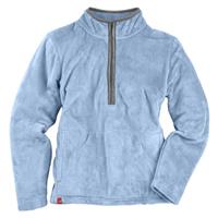 The North Face Mossbud 1/4 Zip - Girl's - Bliss Blue