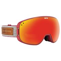 Spy Bravo Goggle - Heritage Red Frame with Bronze Red Spectra and Persimmon Contact Lenses