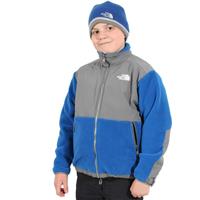 The North Face Denali Jacket - Boy's - Bright Blue / Zinc Grey