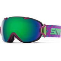 Smith I/OS Goggle - Women's - Bright Plum Archive 1993 Frame with Green Sol-X and Red Sensor Lenses