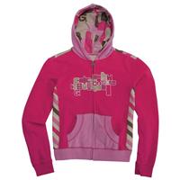Burton Chicklet Hoodie - Girl's - Bright Rose