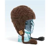 Coal Crest Flap Beanie - Brown