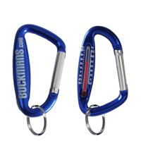 Buckmans Carabiner Key Chain and Thermometer