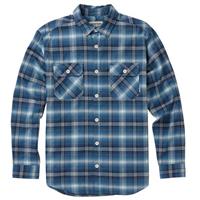 Burton Men's Brighton LS Flannel Shirt - Mood Indigo Pine Plaid