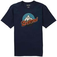 Burton Retro Mountain Short Sleeve T-Shirt - Dress Blue