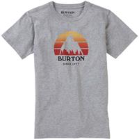 Burton Boy's Classic Mountain High Short-Sleeved T-Shirt - Gray Heather