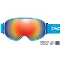 Carve First Tracks Goggle - Matte Cyan frame with Red Iridium lens (6004)