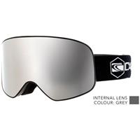 Carve Frother Goggle - Small Fit - Matte Black frame with Silver Mirror lens (6210-01)