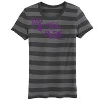 Ride Ransom Love T-Shirt - Women's - Charcoal Stripe