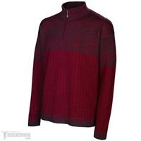 Neve Tamarack Sweater - Men's - Charcoal / Wine
