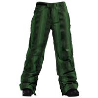 Burton AK 3L Static Pant – Women's - Chartreuse Stripe Yarn-Dyed