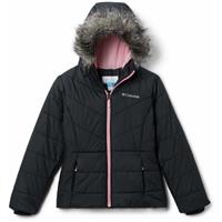 Columbia Katelyn Crest Jacket - Youth - Black / Pink Orchid