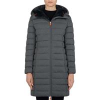 Save the Duck Angy Hooded Parka - Women's - Opal Grey Melange