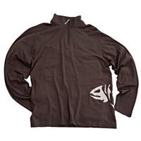 DNA Big Fish 1/4 Zip T-Neck - Men's - Deep Brown