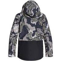 Quiksilver Mission Block Jacket - Youth - Black Sir Edwards
