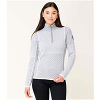 Krimson Klover Pow Zip Neck Sweater - Women's - Silver (045)