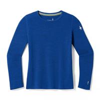 Smartwool Classic Thermal Merino Base Layer Crew - Kid's - Blueberry Hill Heather