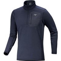 Arc'teryx RHO Heavyweight Zip Neck - Men's - Black Sapphire