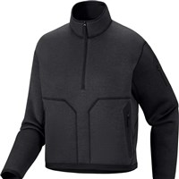 Arc'teryx Covert 1/2 Zip Neck Midlayer - Women's - Black Heather