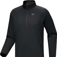 Arc'teryx Delta 1/2 Zip Midlayer - Men's - Black