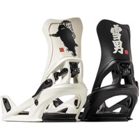 Flux DS Step On Snowboard Bindings - Men's - Offwhite / Black