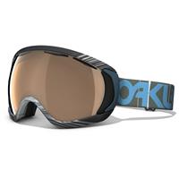Oakley Canopy Goggle - Factory Pilot 1242 Frame / Black Iridium + HI Persimmon Lens (59-460)
