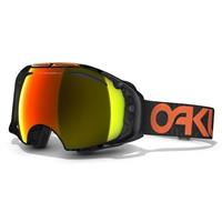Oakley Airbrake Snow Goggle - Factory Pilot Fear Frame / Fire Lens + Dark Grey Lens (59-119)