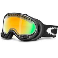 Oakley A Frame Goggle / Jet Black Frame - Fire Iridium