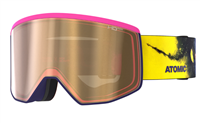 Atomic Four Pro HD Photo Goggle - Pink Powder Frame w/ Amber / Gold HD Photo Lens (AN5106702)